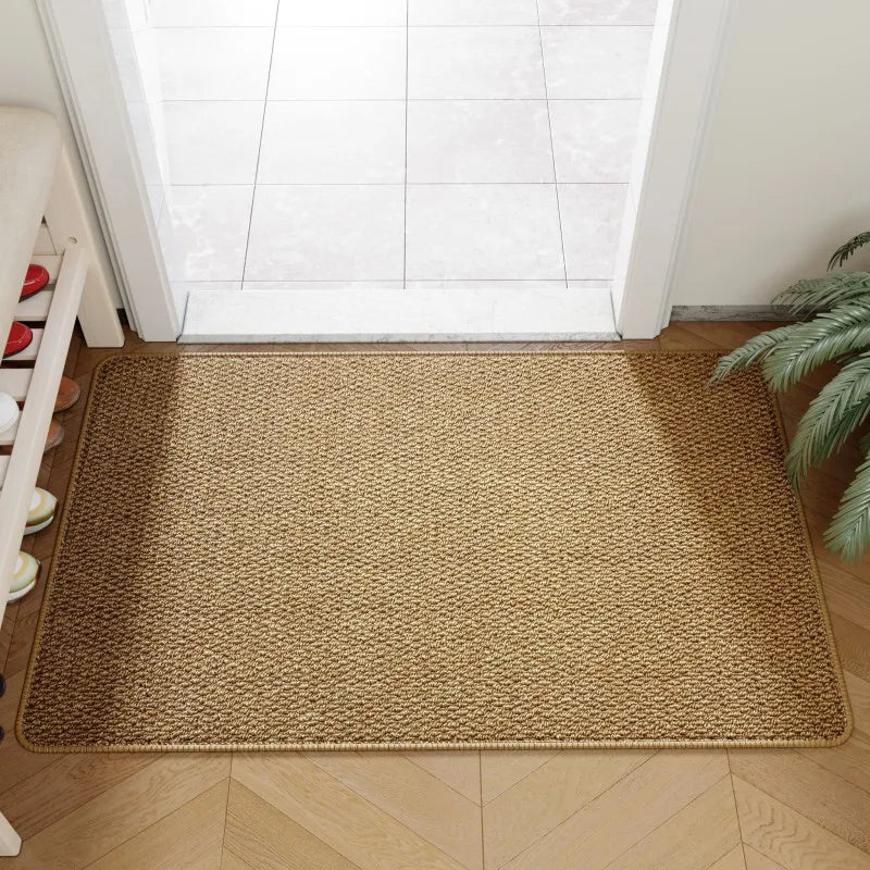 Rydal Faux Jute Door Mat Non-Slip Backing for Entryways