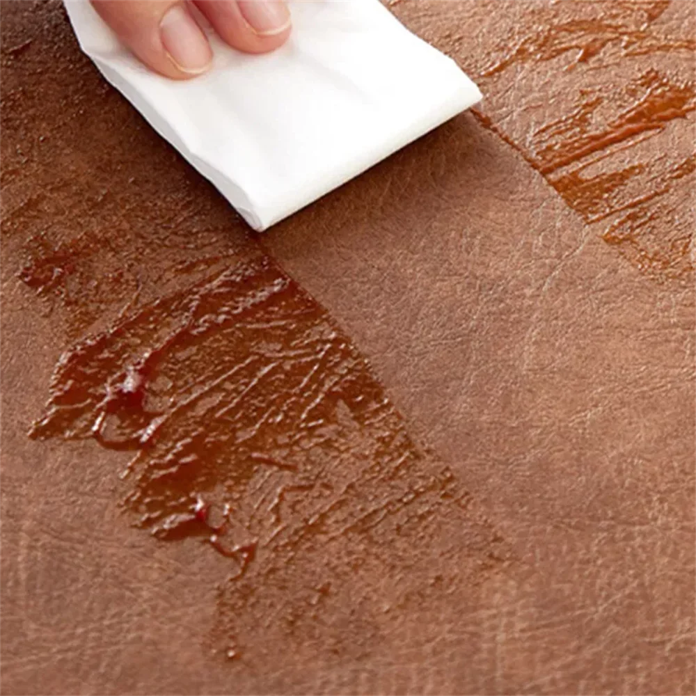 DuoMat Double Sided Faux Leather Placemats Heat Resistant