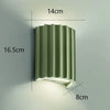 Ripon Resin Wall Lamp Ribbed Nordic Indoor Wall Light