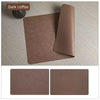 DuoMat Double Sided Faux Leather Placemats Heat Resistant