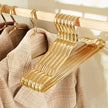Bibury Metal Coat Hangers Set of 10 Non Slip