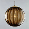 Middleham Glass Globe Pendant Light Hand Blown Nordic Style