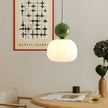 Hardraw Pumpkin Glass Pendant Light Adjustable Drop