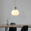 Hardraw Pumpkin Glass Pendant Light Adjustable Drop