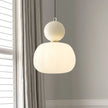 Hardraw Pumpkin Glass Pendant Light Adjustable Drop
