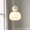 Hardraw Pumpkin Glass Pendant Light Adjustable Drop