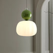 Hardraw Pumpkin Glass Pendant Light Adjustable Drop