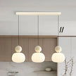Hardraw Pumpkin Glass Pendant Light Adjustable Drop