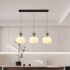 Hardraw Pumpkin Glass Pendant Light Adjustable Drop