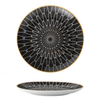 Euclid Dinner Plate Collection Six Patterned Designs