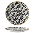 Euclid Dinner Plate Collection Six Patterned Designs