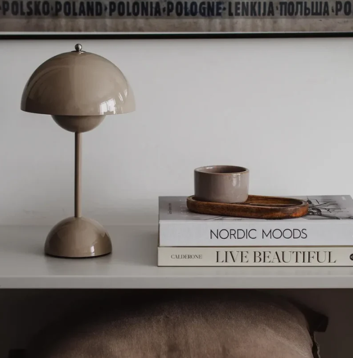 Morland Touch Table Lamp Rechargeable Dimmable LED Bedside