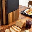 Padstow Book Shaped Chopping Board Set of 3 with Stand