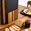 Padstow Book Shaped Chopping Board Set of 3 with Stand