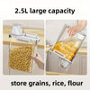 Stokesley 2.5L Airtight Grain Dispenser with Measuring Cup