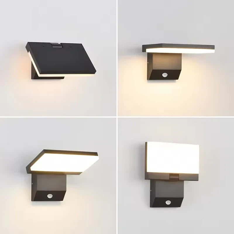 Loxley Foldable Outdoor Wall Light IP65 LED Motion Sensor
