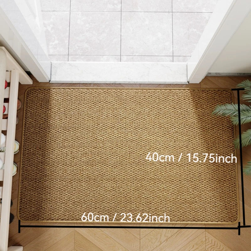 Rydal Faux Jute Door Mat Non-Slip Backing for Entryways