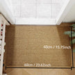 Rydal Faux Jute Door Mat Non-Slip Backing for Entryways