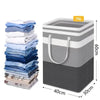 Lauva 75L Foldable Laundry Basket Waterproof Fabric