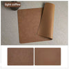 DuoMat Double Sided Faux Leather Placemats Heat Resistant