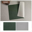 DuoMat Double Sided Faux Leather Placemats Heat Resistant
