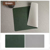 DuoMat Double Sided Faux Leather Placemats Heat Resistant