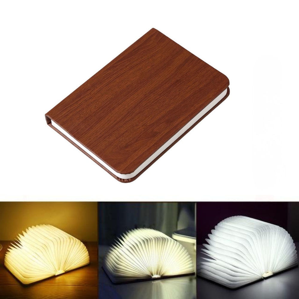 Lumibook Foldable Book Lamp Rechargeable 360 Degree Light
