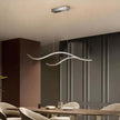 Buxton Wave LED Pendant Light Dimmable Metal Linear