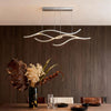 Buxton Wave LED Pendant Light Dimmable Metal Linear