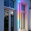 Ludlow Linear Outdoor Wall Light LED Strip IP65 Black