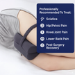 Embsay Memory Foam Knee Pillow Contoured for Side Sleepers