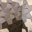 Richmond Bowtie 3D Leather Wall Panel Padded Geometric
