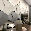 Richmond Bowtie 3D Leather Wall Panel Padded Geometric