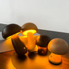 Cawood Wooden Mushroom Table Lamp Cordless Night Light