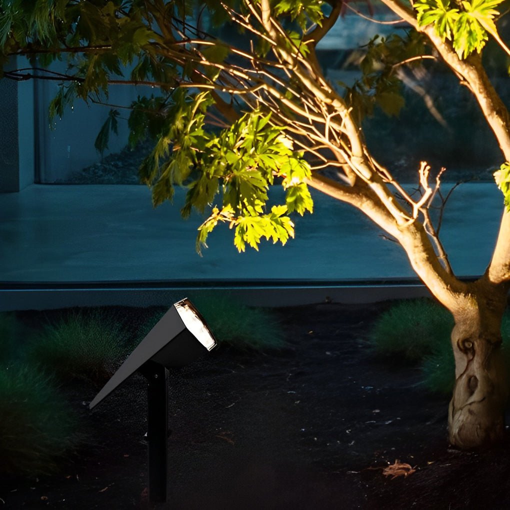 Beverley Solar Spike Spotlights Set of 2 Adjustable IP65