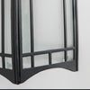 Morpeth Lantern Wall Light Solar or Hardwired Glass