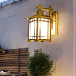 Morpeth Lantern Wall Light Solar or Hardwired Glass