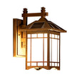 Morpeth Lantern Wall Light Solar or Hardwired Glass