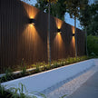 Amberley Up Down Outdoor Wall Light Black LED Sconce