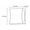 Amberley Up Down Outdoor Wall Light Black LED Sconce