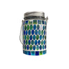 Wooler Mosaic Glass Solar Lights Set of 4 Garden Lanterns