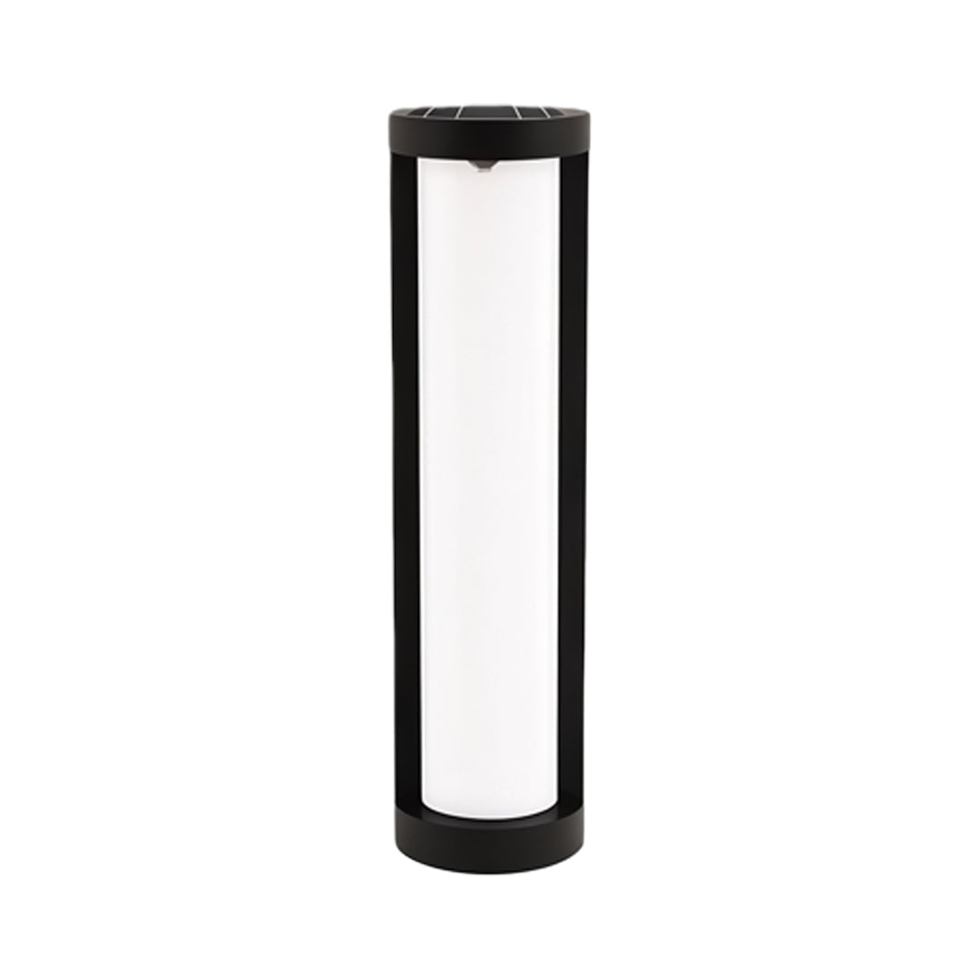 Eyam Cylinder Bollard Light Solar or Hardwired Path Light