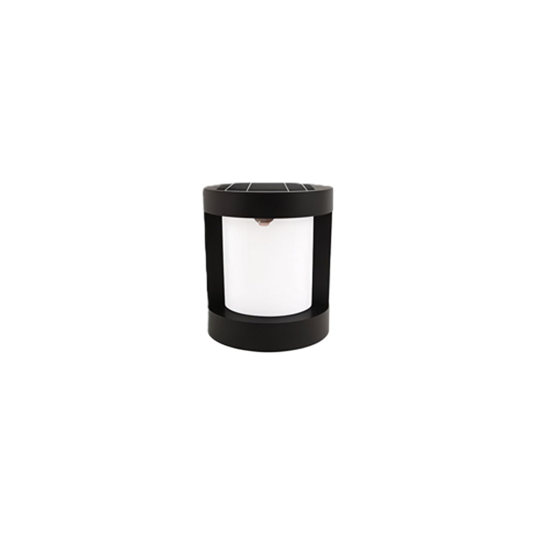 Eyam Cylinder Bollard Light Solar or Hardwired Path Light