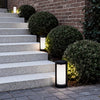 Eyam Cylinder Bollard Light Solar or Hardwired Path Light