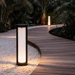 Eyam Cylinder Bollard Light Solar or Hardwired Path Light