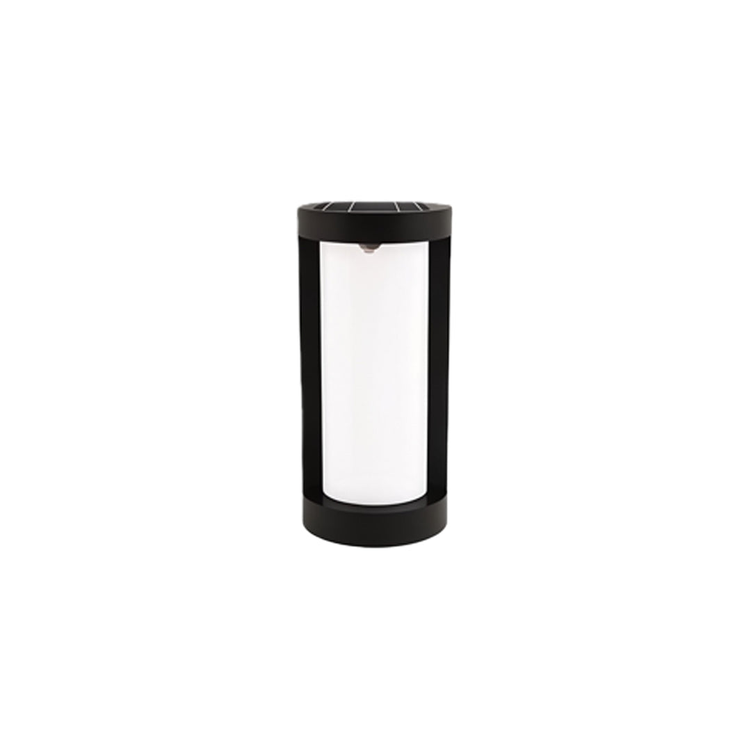 Eyam Cylinder Bollard Light Solar or Hardwired Path Light