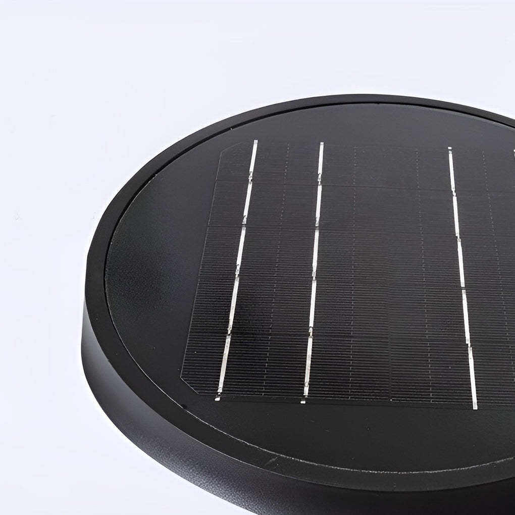Eyam Cylinder Bollard Light Solar or Hardwired Path Light