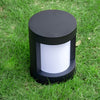 Eyam Cylinder Bollard Light Solar or Hardwired Path Light