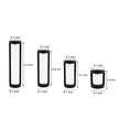 Eyam Cylinder Bollard Light Solar or Hardwired Path Light