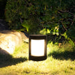 Eyam Cylinder Bollard Light Solar or Hardwired Path Light